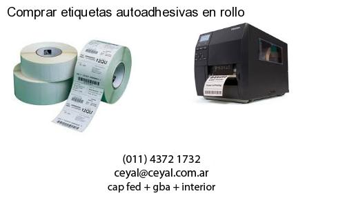 Comprar etiquetas autoadhesivas en rollo