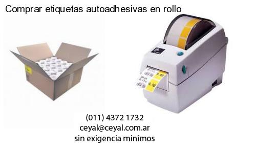 Comprar etiquetas autoadhesivas en rollo