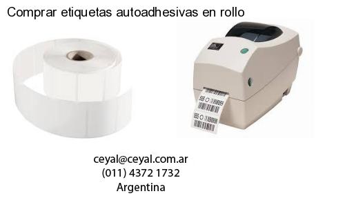 Comprar etiquetas autoadhesivas en rollo