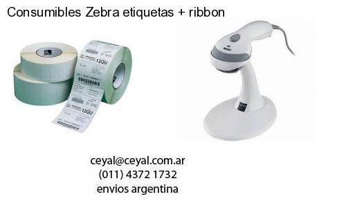 Consumibles Zebra etiquetas ribbon