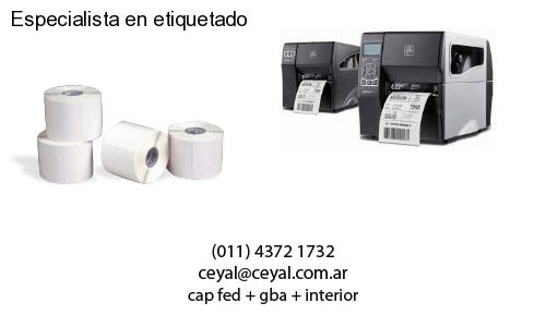 Especialista en etiquetado