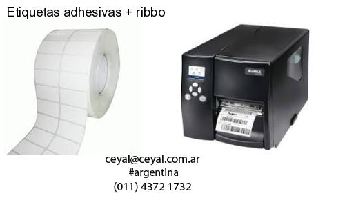 Etiquetas adhesivas ribbo