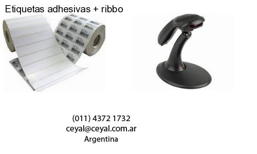 Etiquetas adhesivas ribbo
