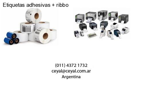 Etiquetas adhesivas ribbo