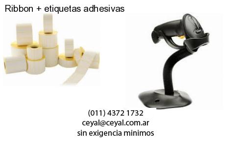Ribbon etiquetas adhesivas