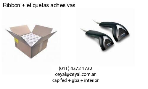 Ribbon etiquetas adhesivas