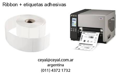 Ribbon etiquetas adhesivas