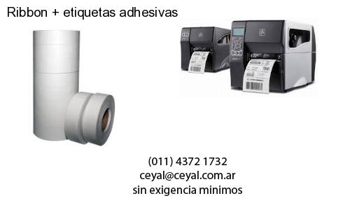 Ribbon etiquetas adhesivas