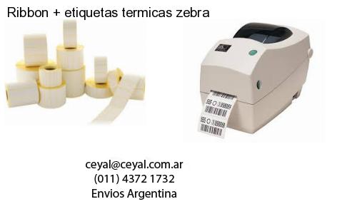 Ribbon etiquetas termicas zebra