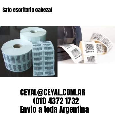 Sato escritorio cabezal