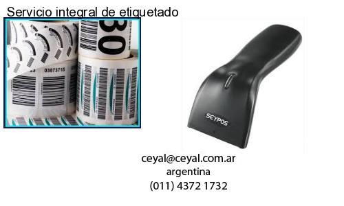 Servicio integral de etiquetado