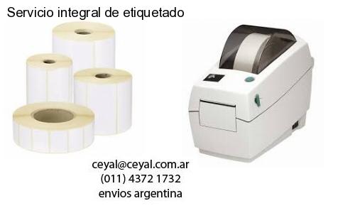 Servicio integral de etiquetado