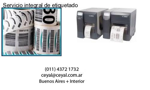 Servicio integral de etiquetado