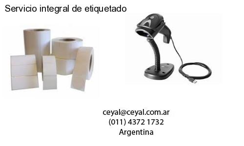 Servicio integral de etiquetado