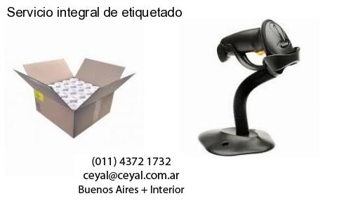 Servicio integral de etiquetado