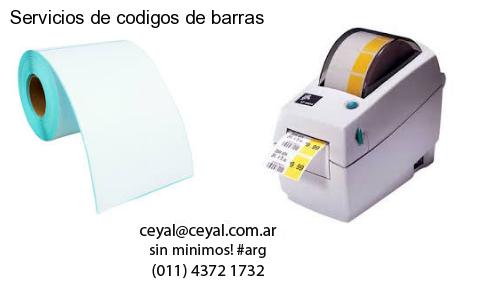 Servicios de codigos de barras
