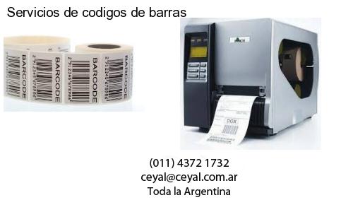 Servicios de codigos de barras