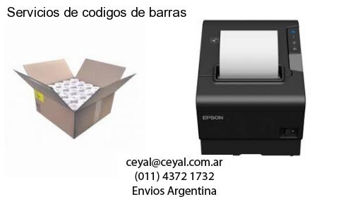Servicios de codigos de barras