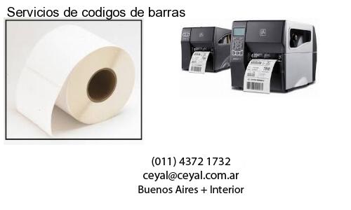 Servicios de codigos de barras