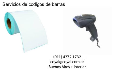 Servicios de codigos de barras
