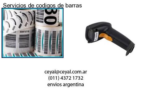 Servicios de codigos de barras
