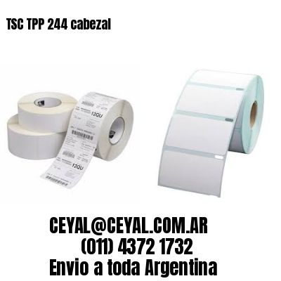 TSC TPP 244 cabezal