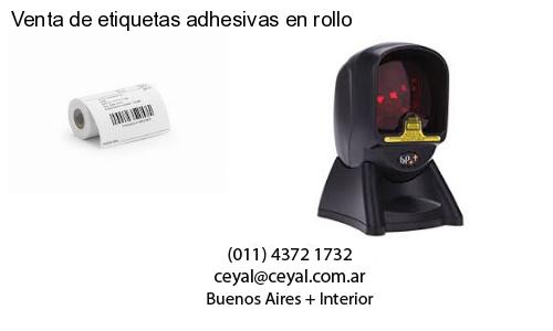 Venta de etiquetas adhesivas en rollo