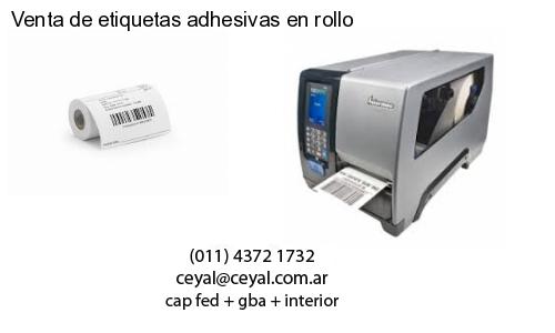 Venta de etiquetas adhesivas en rollo