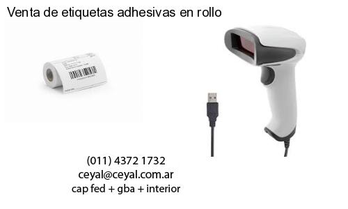 Venta de etiquetas adhesivas en rollo