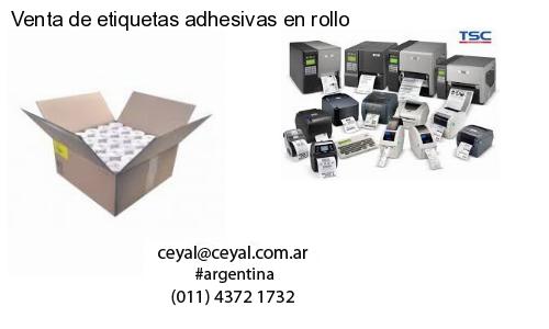Venta de etiquetas adhesivas en rollo