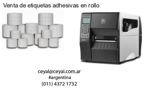 Venta de etiquetas adhesivas en rollo