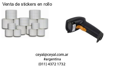Venta de stickers en rollo