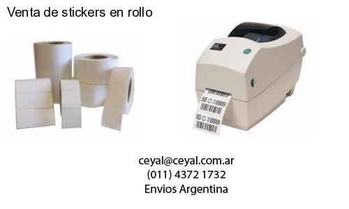 Venta de stickers en rollo