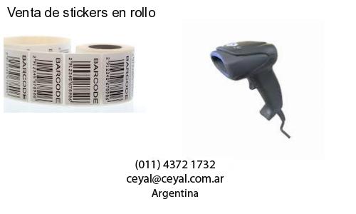 Venta de stickers en rollo