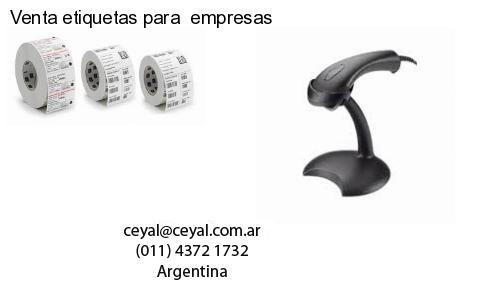 Venta etiquetas para empresas