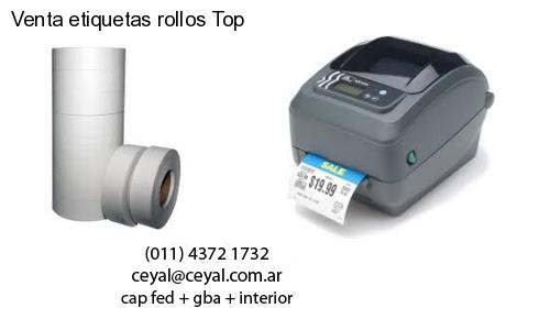 Venta etiquetas rollos Top