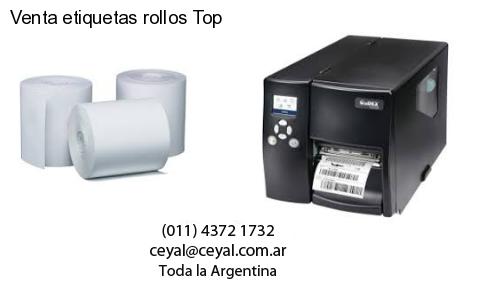 Venta etiquetas rollos Top