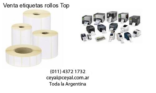 Venta etiquetas rollos Top