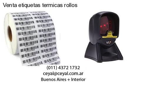 Venta etiquetas termicas rollos