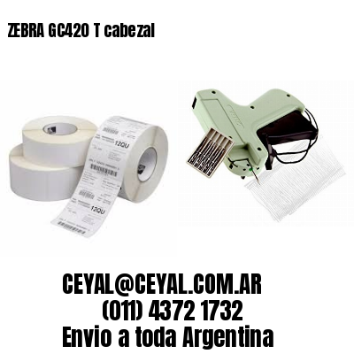 ZEBRA GC420 T cabezal