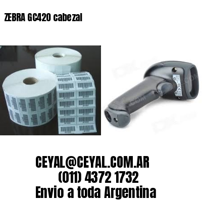 ZEBRA GC420 cabezal