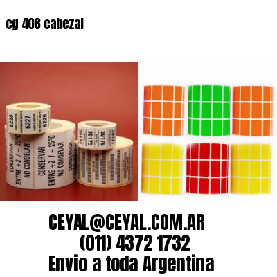 cg 408 cabezal