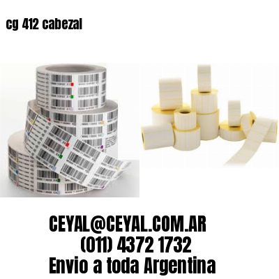 cg 412 cabezal