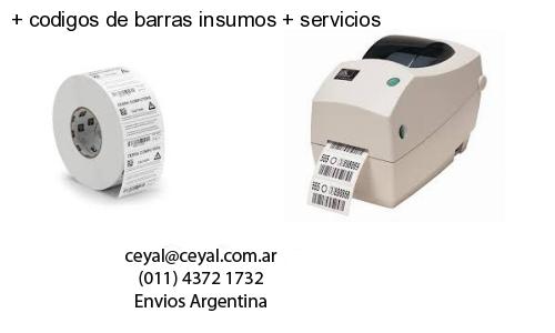 codigos de barras insumos servicios