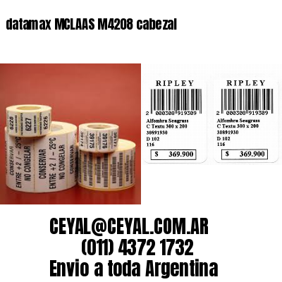 datamax MCLAAS M4208 cabezal