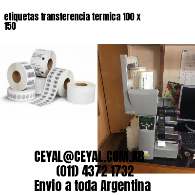 etiquetas transferencia termica 100 x 150