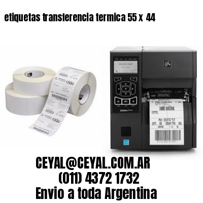 etiquetas transferencia termica 55 x 44