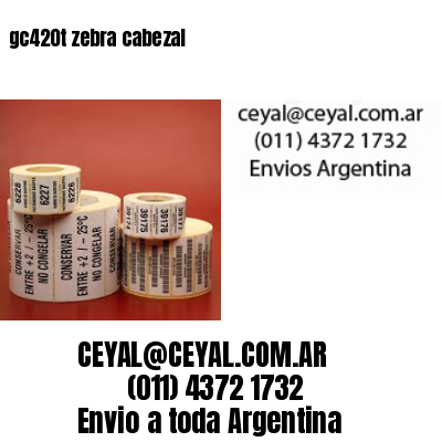 gc420t zebra cabezal
