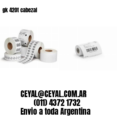 gk 420t cabezal