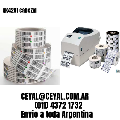 gk420t cabezal